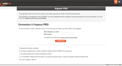 Desktop Screenshot of pro.autolive.be